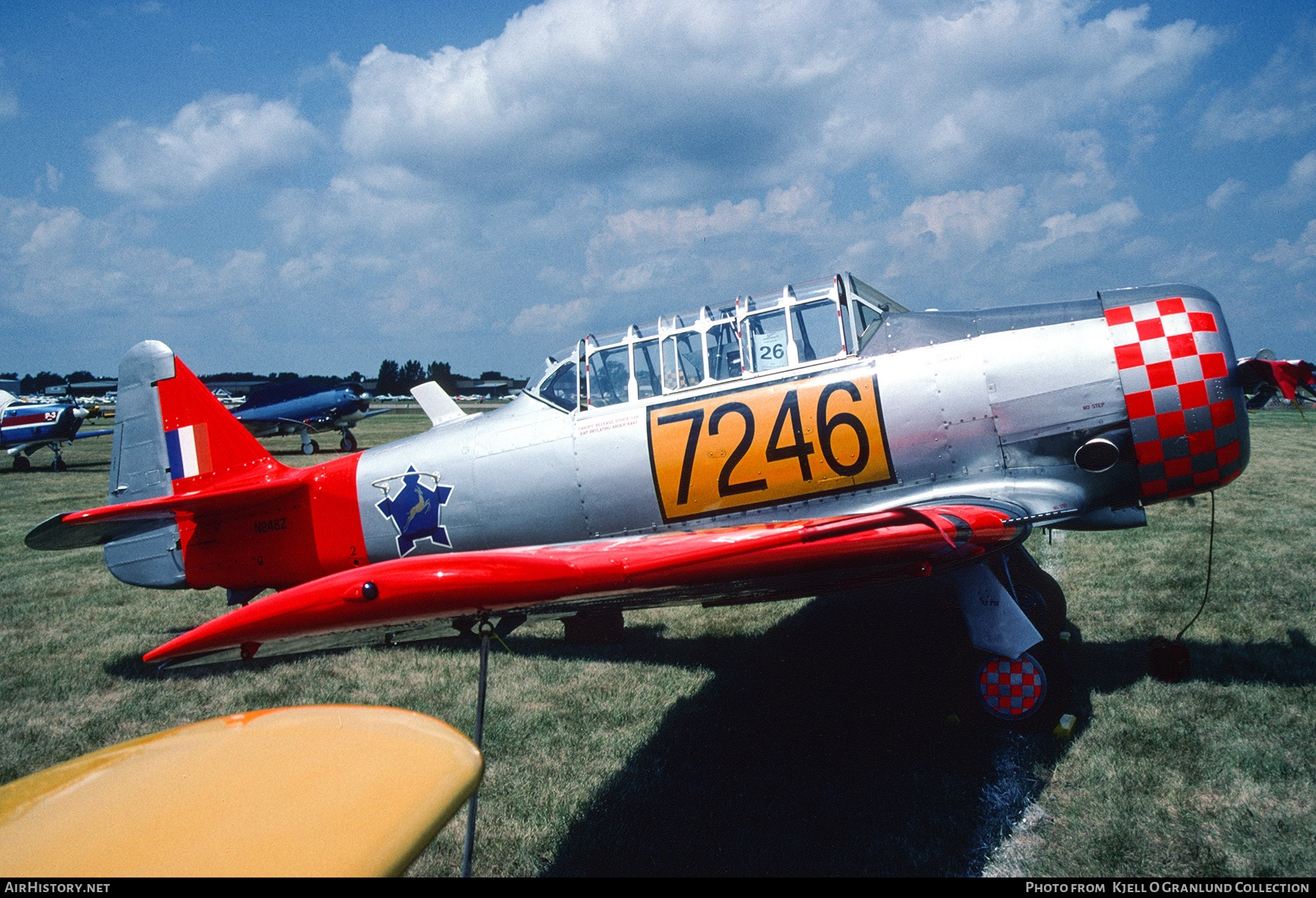 Aircraft Photo of N246Z / 7246 | North American AT-6C Harvard IIA | South Africa - Air Force | AirHistory.net #508509