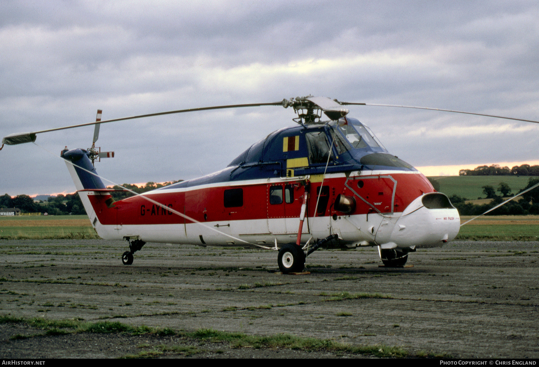 Aircraft Photo of G-AYNC | Westland WS-58 Wessex 60 | AirHistory.net #508512