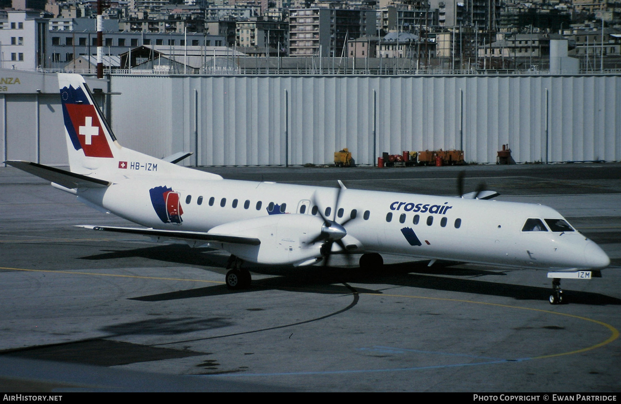 Aircraft Photo of HB-IZM | Saab 2000 | Crossair | AirHistory.net #508513