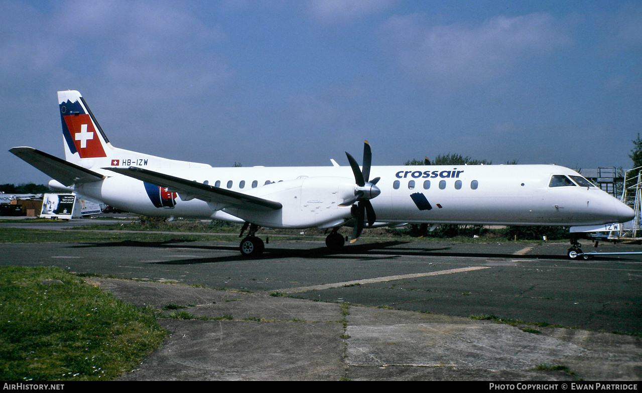 Aircraft Photo of HB-IZW | Saab 2000 | Crossair | AirHistory.net #508516