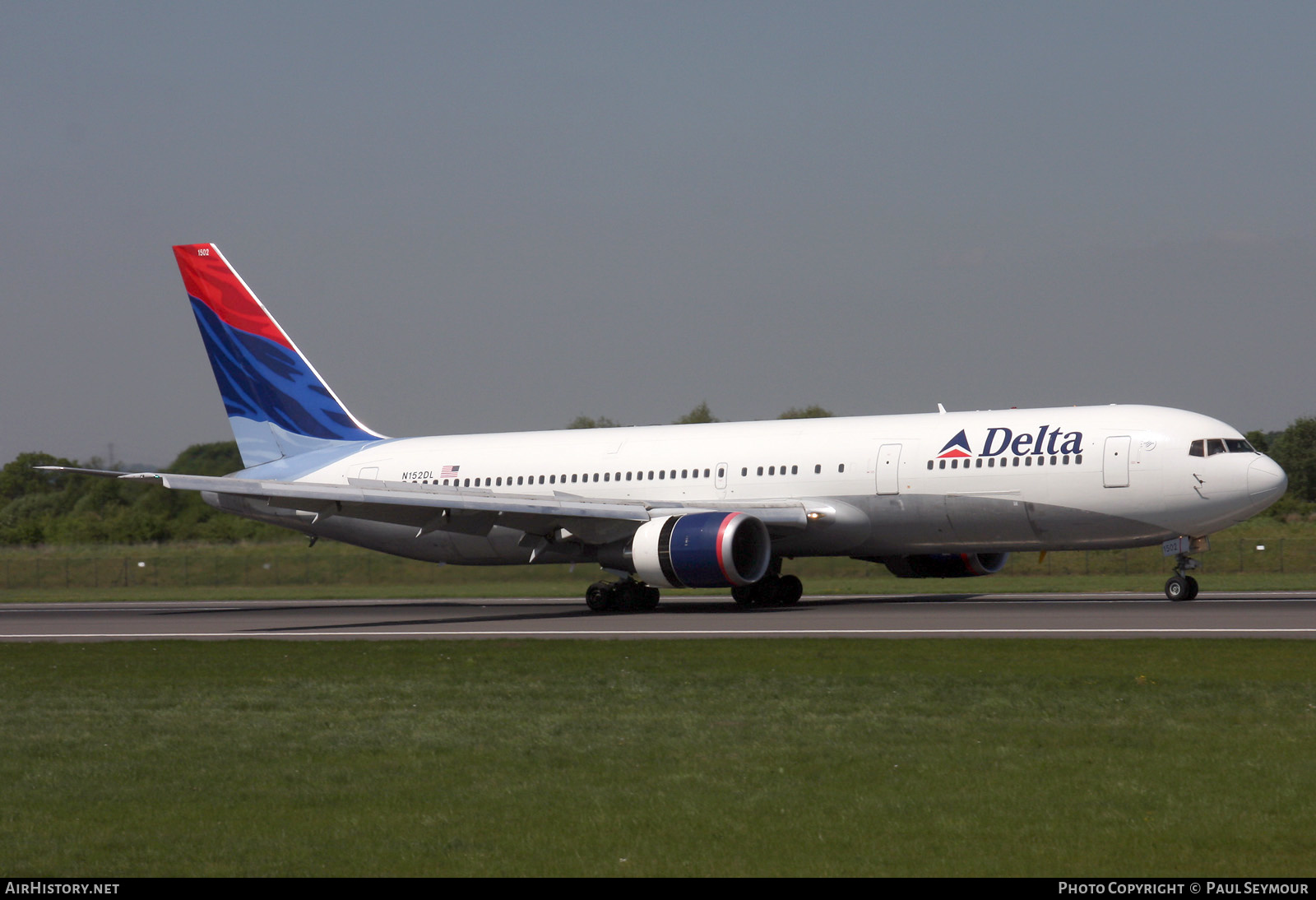 Aircraft Photo of N152DL | Boeing 767-3P6/ER | Delta Air Lines | AirHistory.net #508526