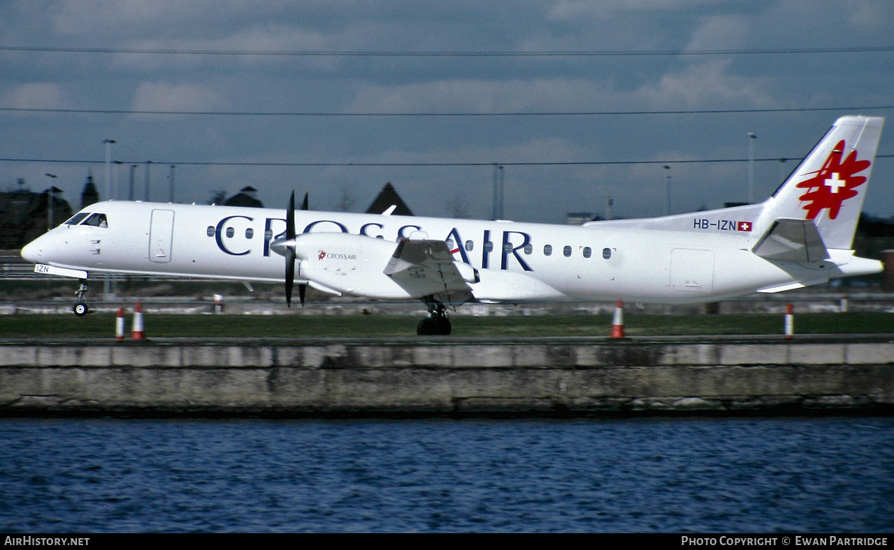 Aircraft Photo of HB-IZN | Saab 2000 | Crossair | AirHistory.net #508527