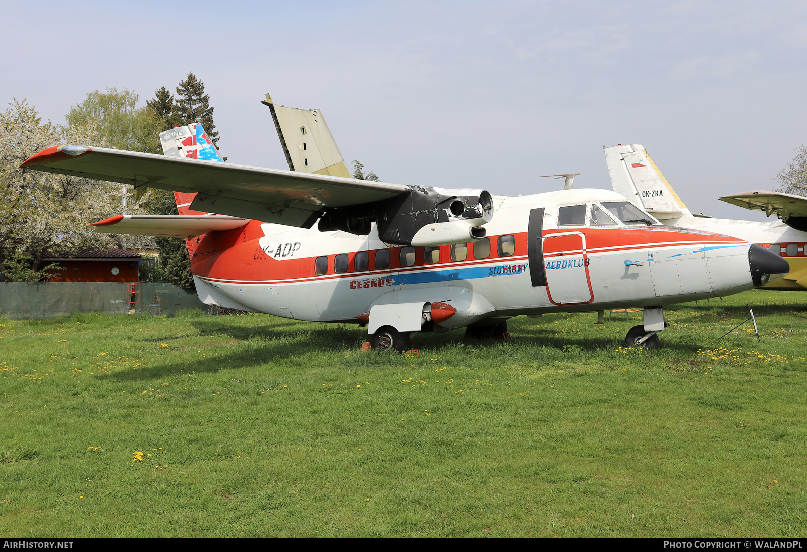 Aircraft Photo of OK-ADP | Let L-410A Turbolet | Slovácký Aeroklub | AirHistory.net #508540