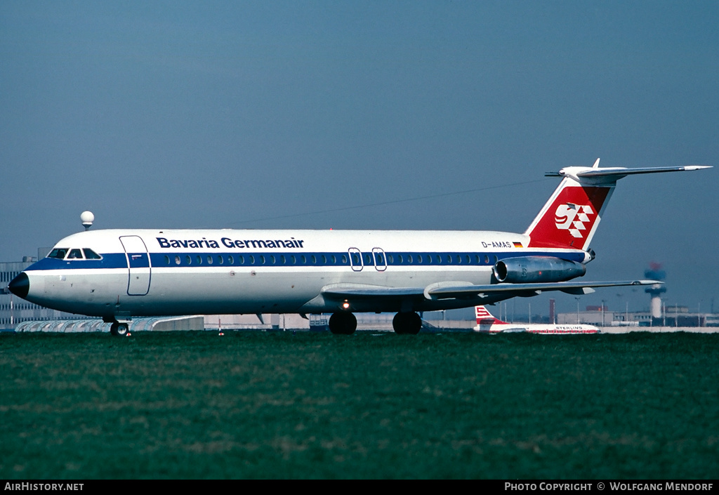 Aircraft Photo of D-AMAS | BAC 111-515FB One-Eleven | Bavaria Germanair | AirHistory.net #508553