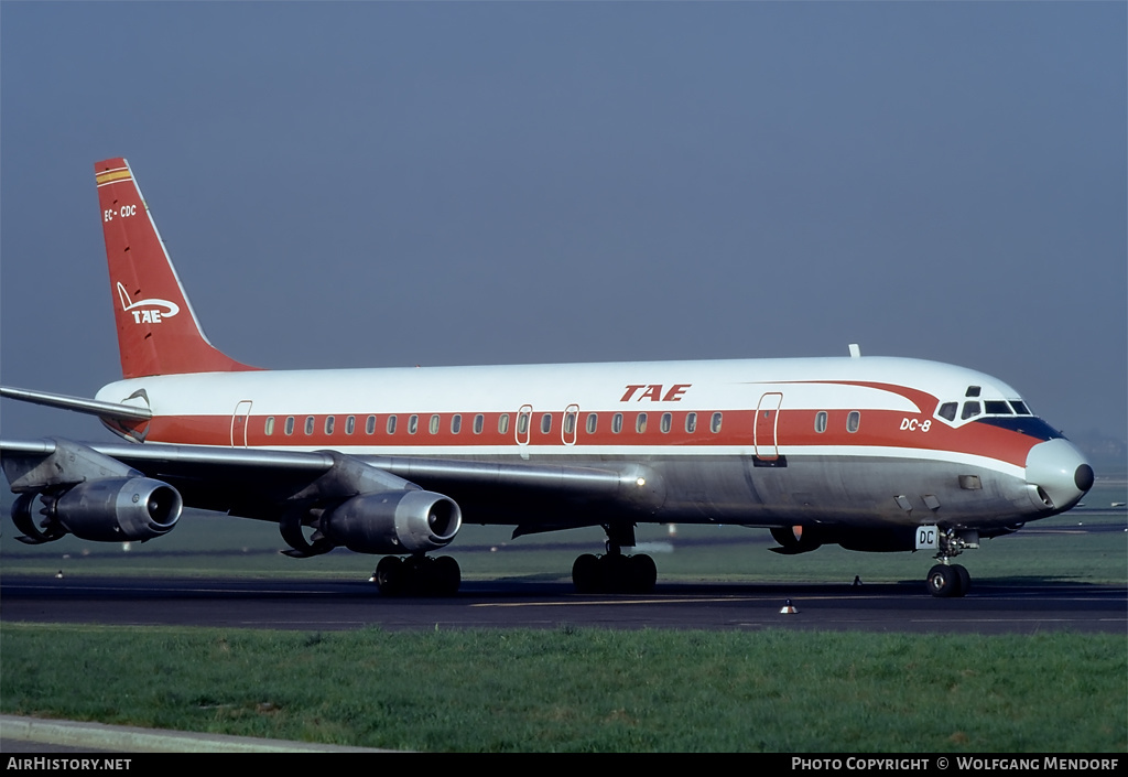 Aircraft Photo of EC-CDC | Douglas DC-8-33 | TAE - Trabajos Aéreos y Enlaces | AirHistory.net #508558