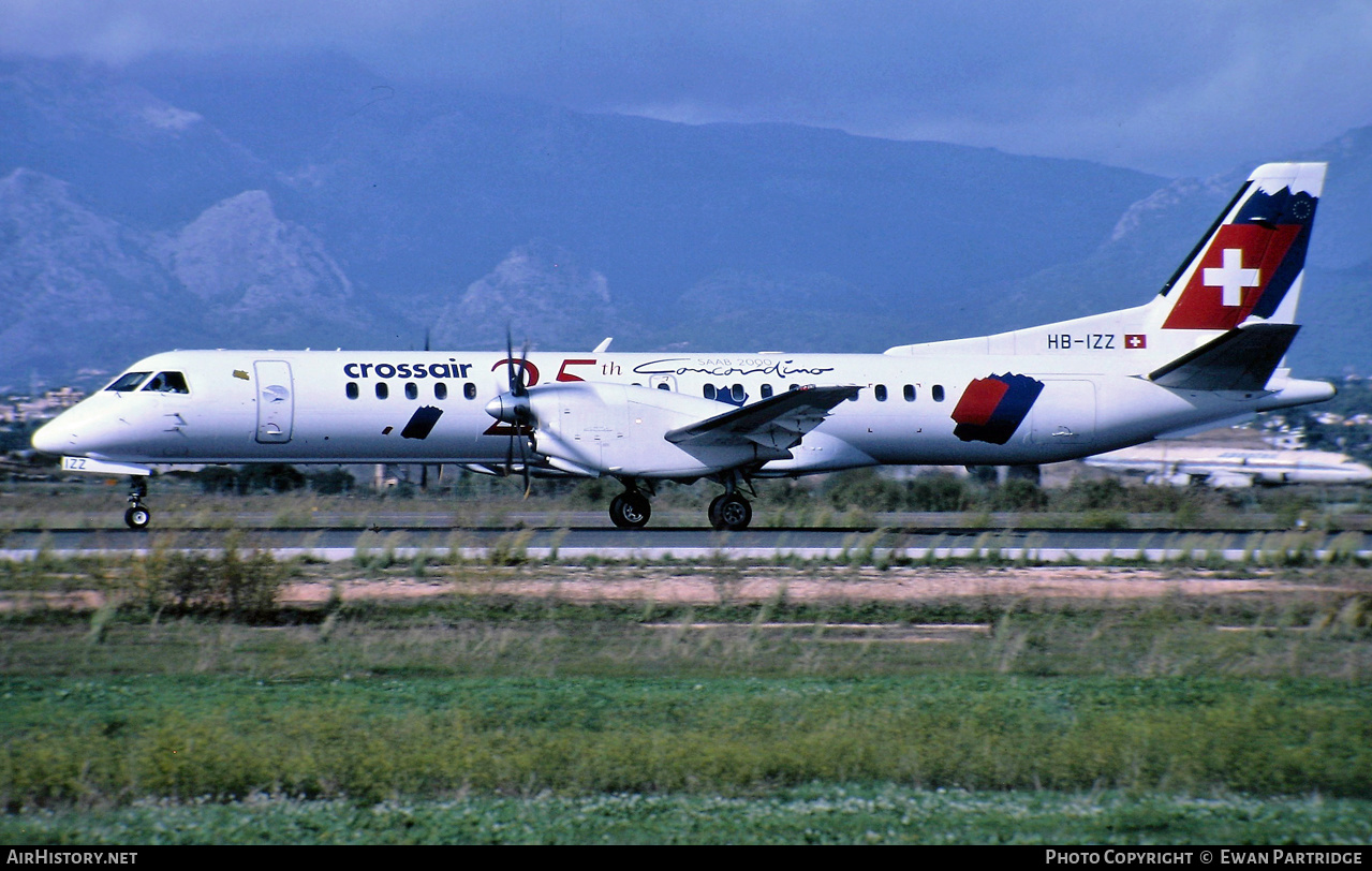 Aircraft Photo of HB-IZZ | Saab 2000 | Crossair | AirHistory.net #508573