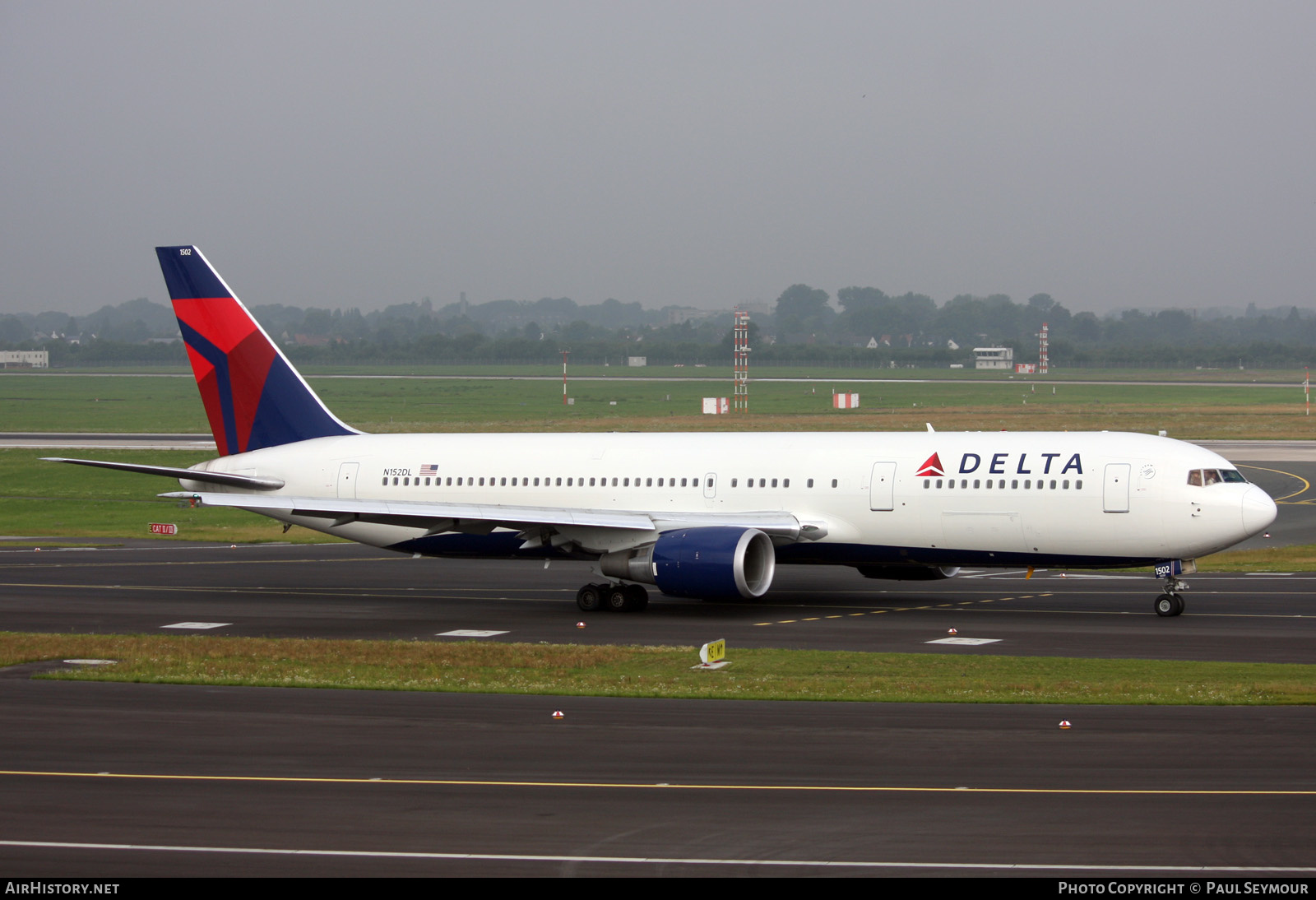 Aircraft Photo of N152DL | Boeing 767-3P6/ER | Delta Air Lines | AirHistory.net #508575