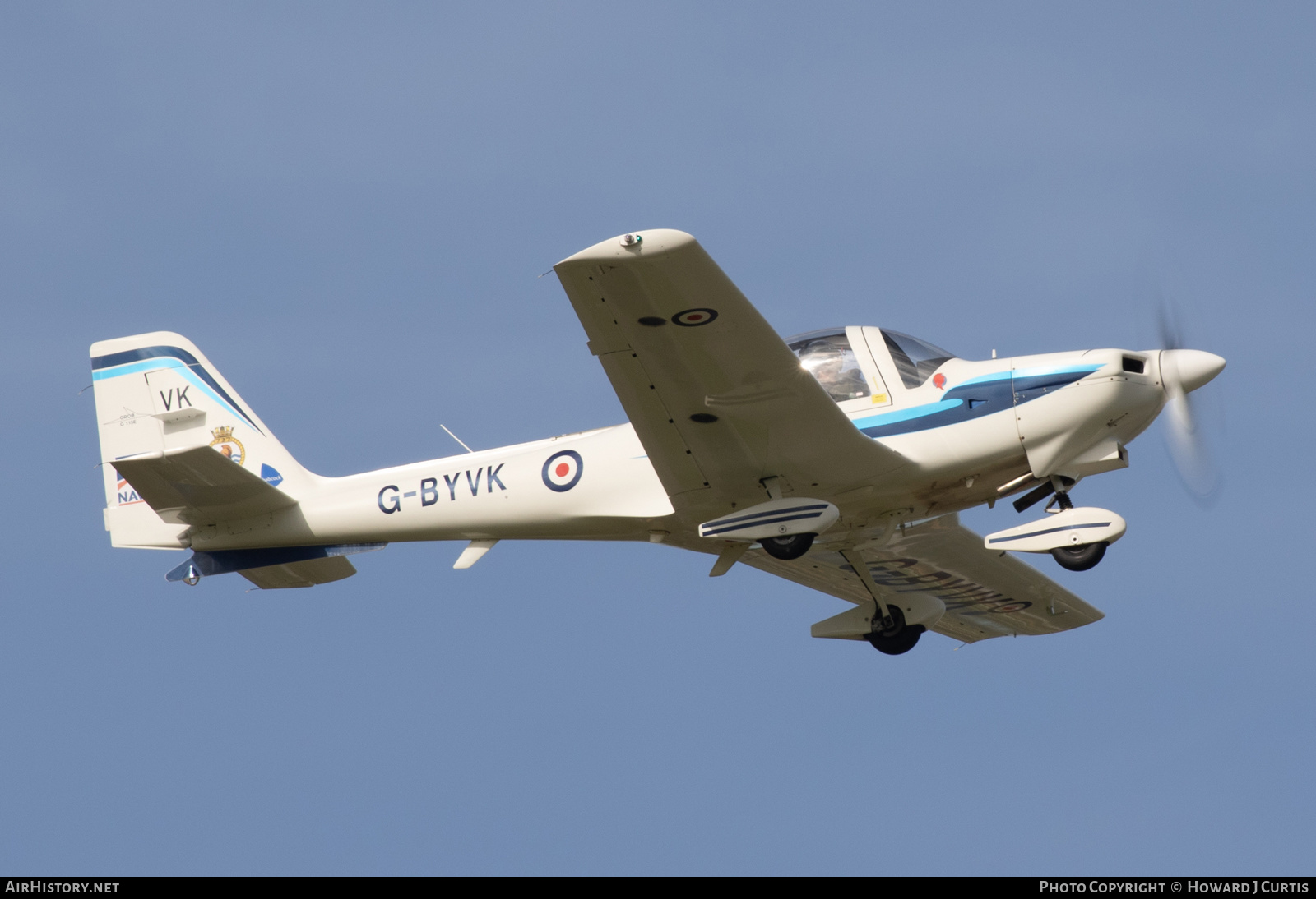 Aircraft Photo of G-BYVK | Grob G-115E Tutor | UK - Navy | AirHistory.net #508579