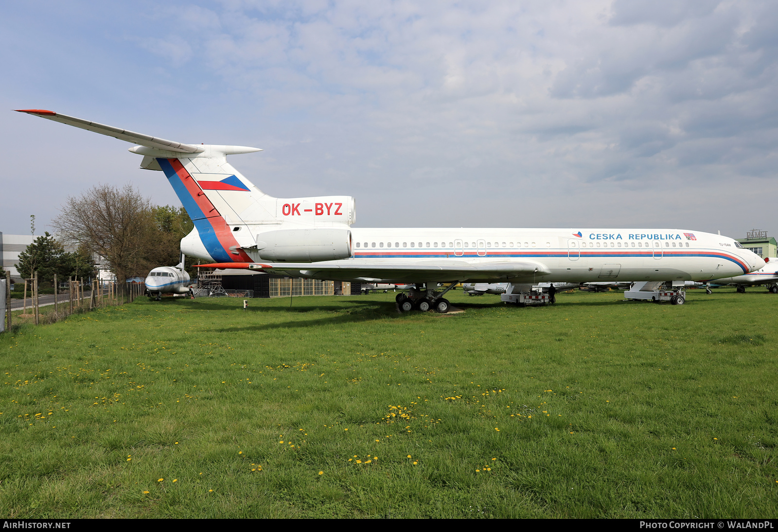 Aircraft Photo of OK-BYZ | Tupolev Tu-154M | Czechia Government | AirHistory.net #508591