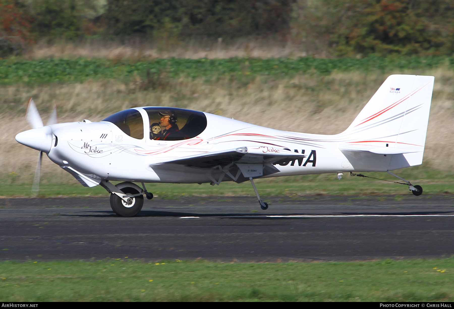 Aircraft Photo of G-RONA | Europa Aircraft Europa XS Monowheel | AirHistory.net #508592