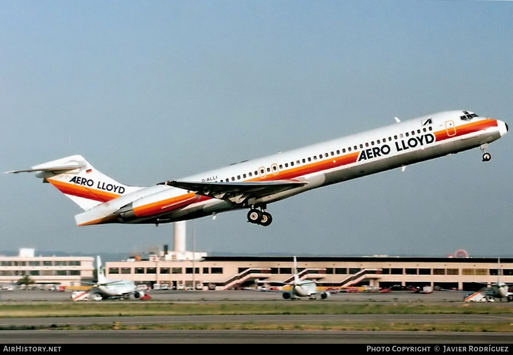 Aircraft Photo of D-ALLI | McDonnell Douglas MD-87 (DC-9-87) | Aero Lloyd | AirHistory.net #508613