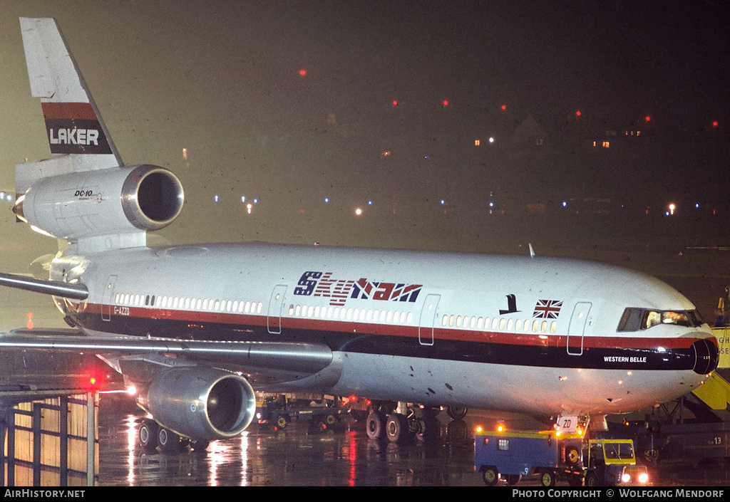 Aircraft Photo of G-AZZD | McDonnell Douglas DC-10-10 | Laker Airways Skytrain | AirHistory.net #508621