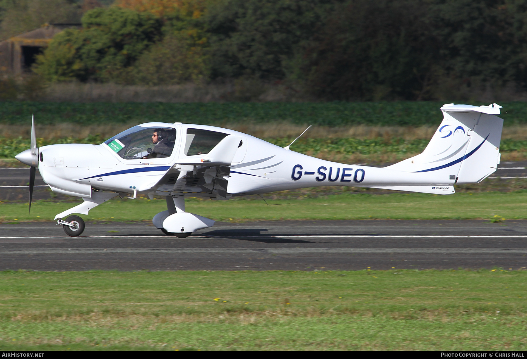 Aircraft Photo of G-SUEO | Diamond DA40 NG Diamond Star | AirHistory.net #508623