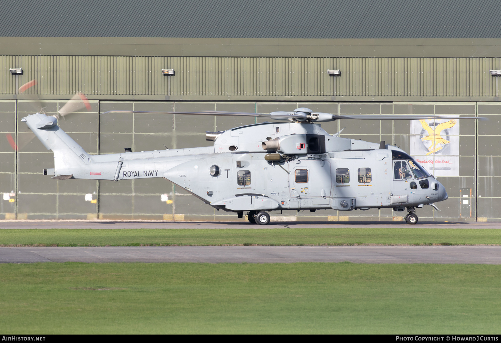 Aircraft Photo of ZJ135 | EHI EH101-411 Merlin HC4 | UK - Navy | AirHistory.net #508626
