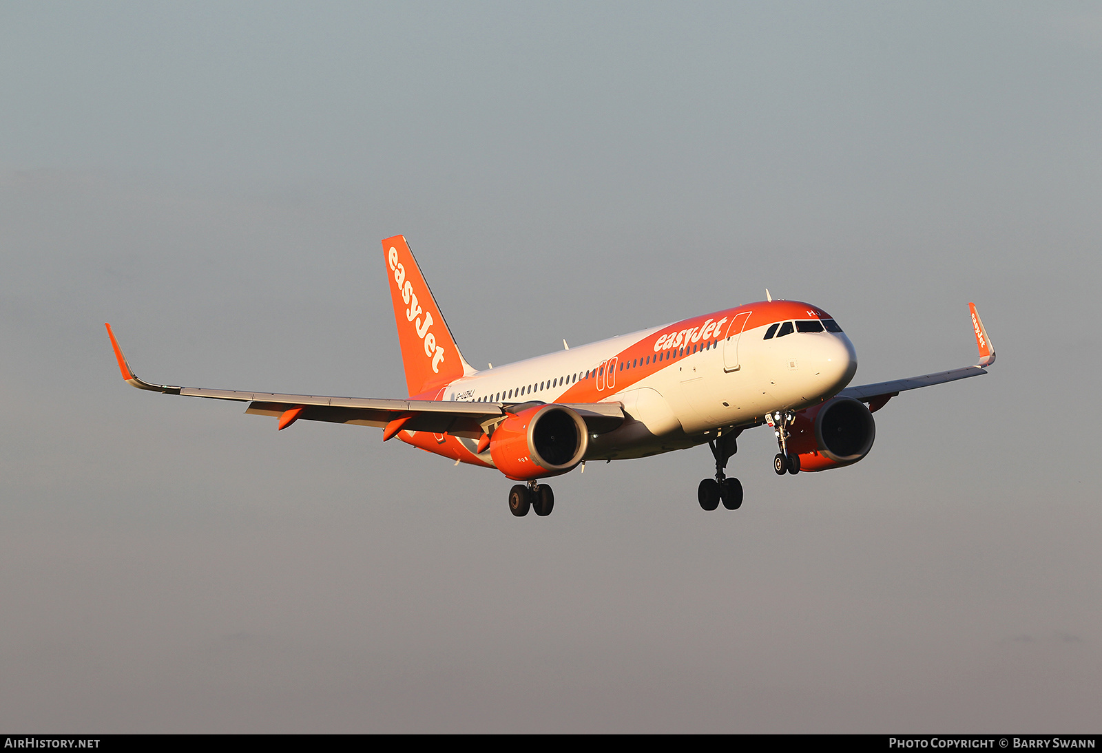 Aircraft Photo of G-UZHJ | Airbus A320-251N | EasyJet | AirHistory.net #508628