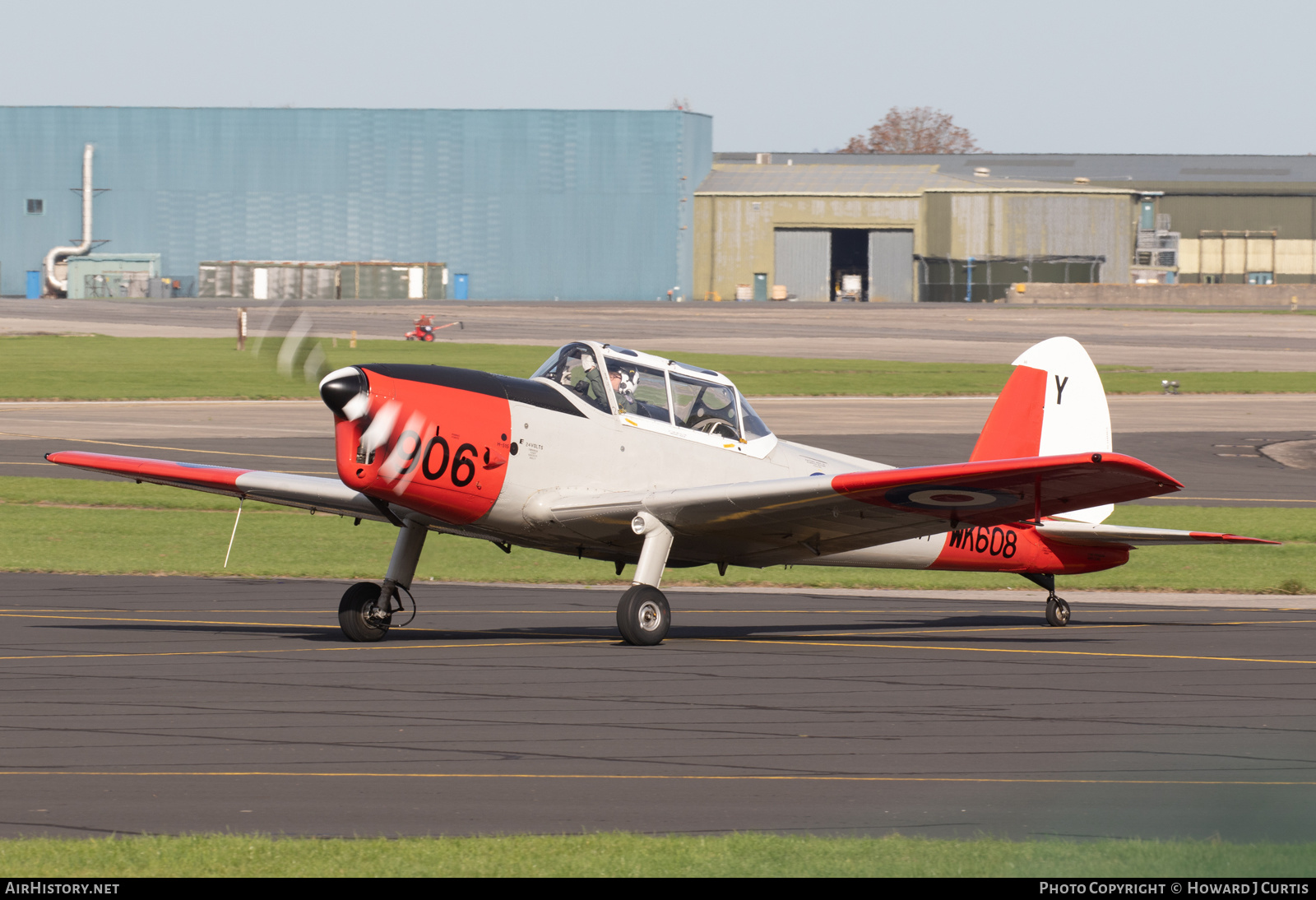 Aircraft Photo of G-CLNI / WK608 | De Havilland Canada DHC-1 Chipmunk T10 | UK - Navy | AirHistory.net #508634