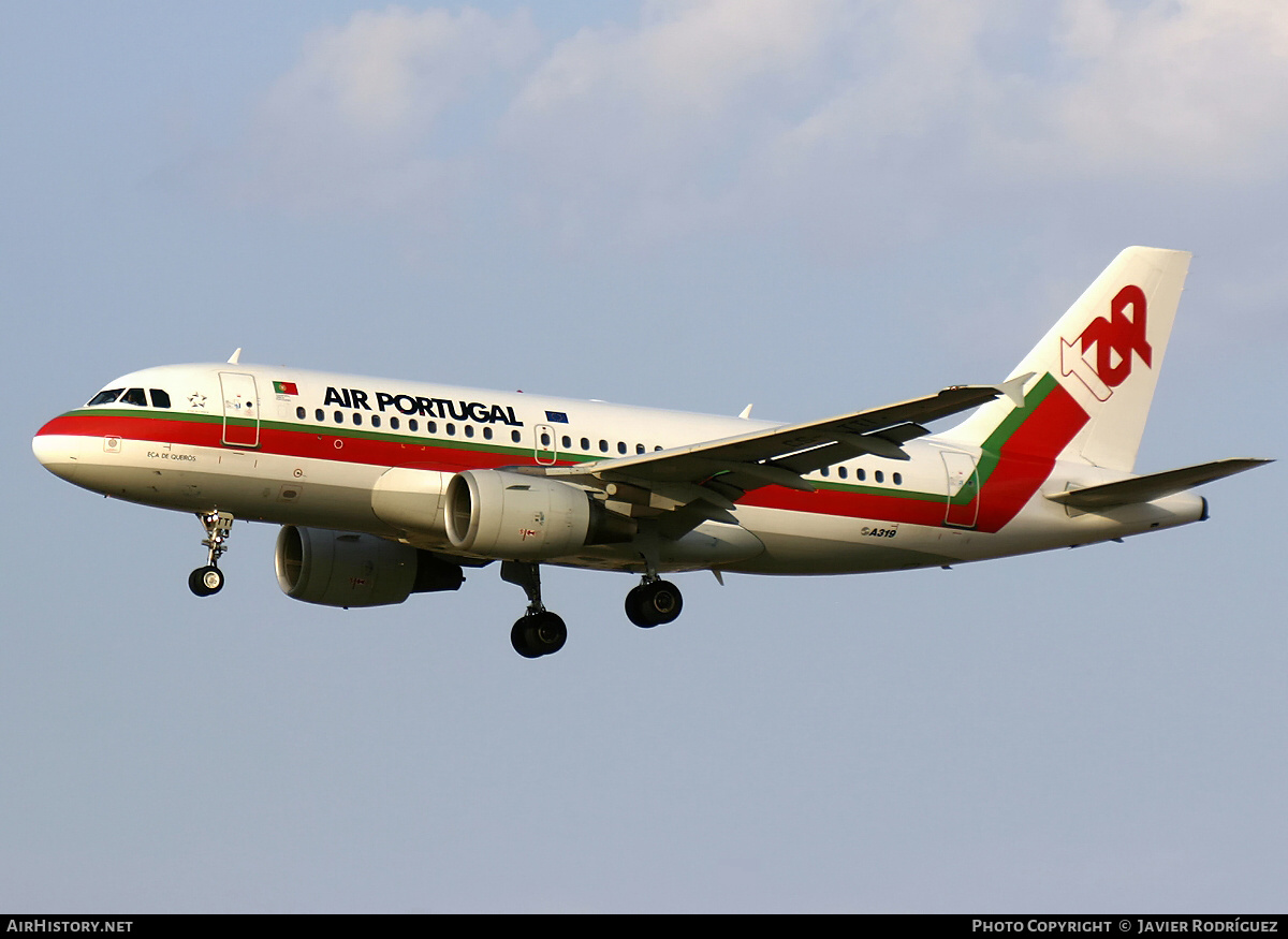 Aircraft Photo of CS-TTI | Airbus A319-111 | TAP Air Portugal | AirHistory.net #508635