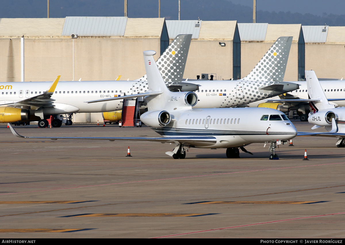 Aircraft Photo of OE-IAL | Dassault Falcon 8X | AirHistory.net #508640