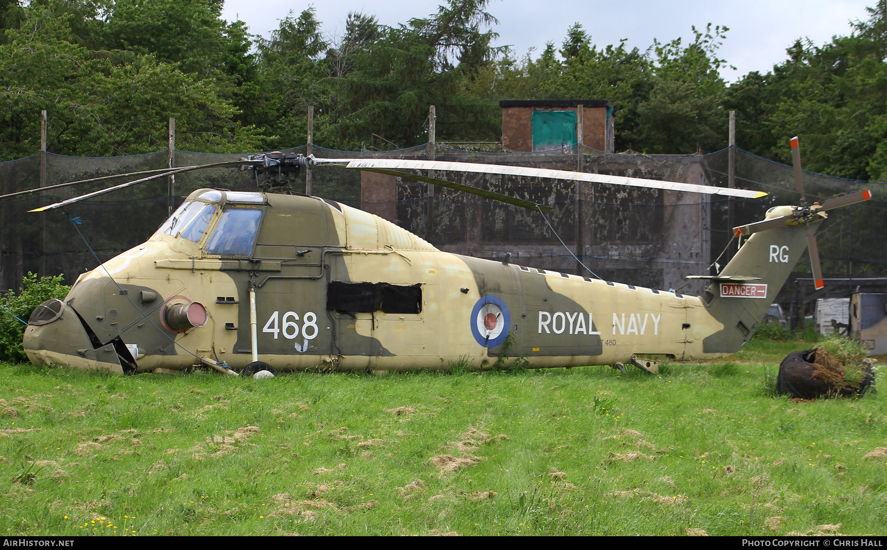 Aircraft Photo of XT480 | Westland WS-58 Wessex HU.5 | UK - Navy | AirHistory.net #508642