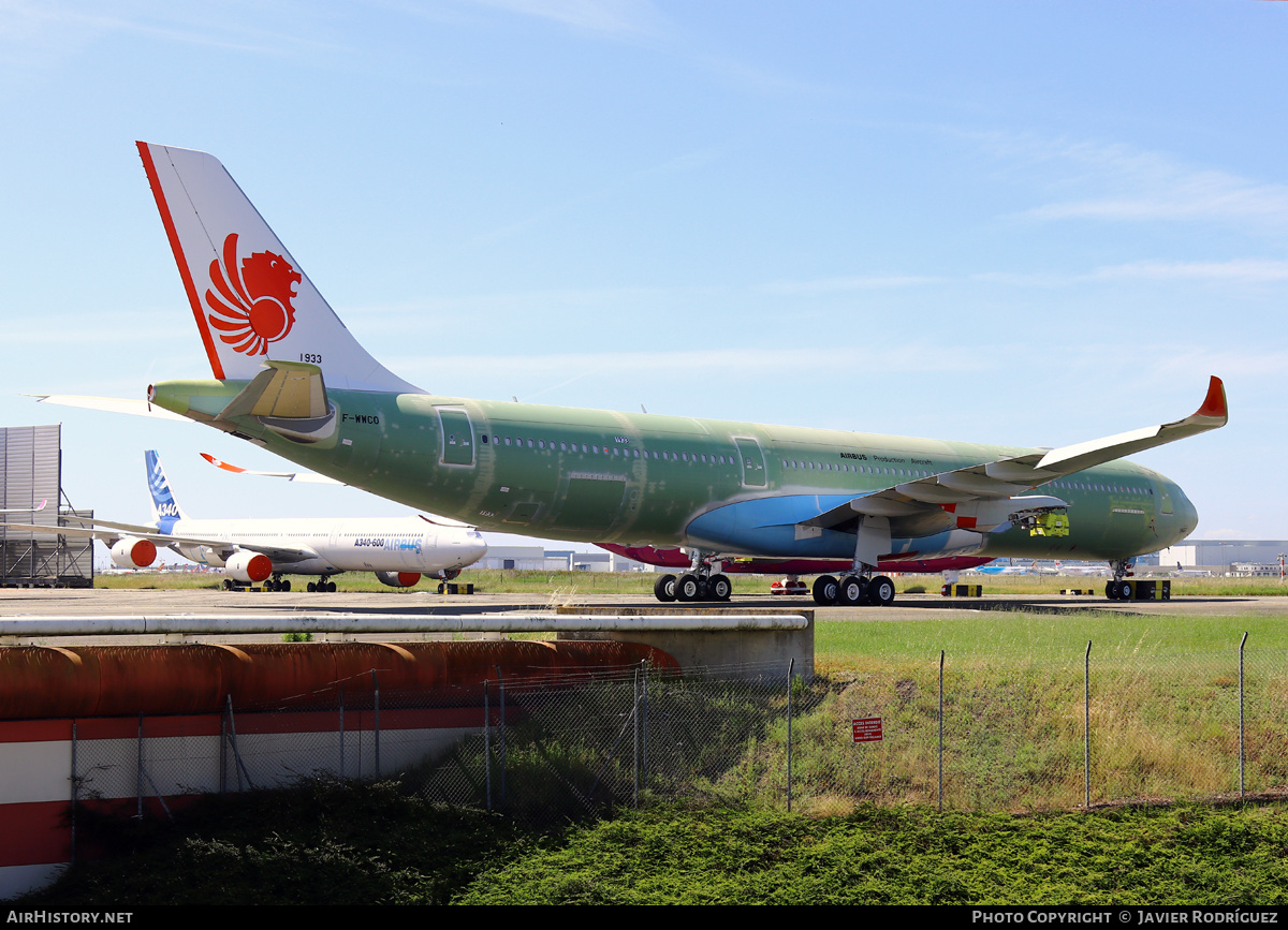 Aircraft Photo of F-WWCO | Airbus A330-941N | Thai Lion Air | AirHistory.net #508646