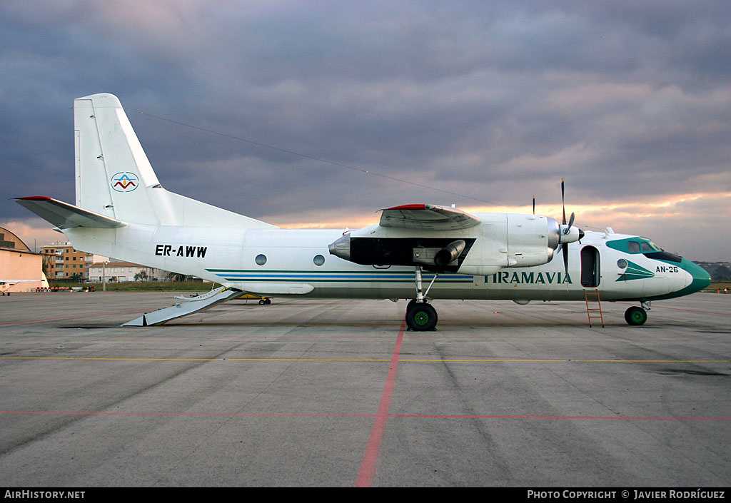 Aircraft Photo of ER-AWW | Antonov An-26 | Tiramavia | AirHistory.net #508654