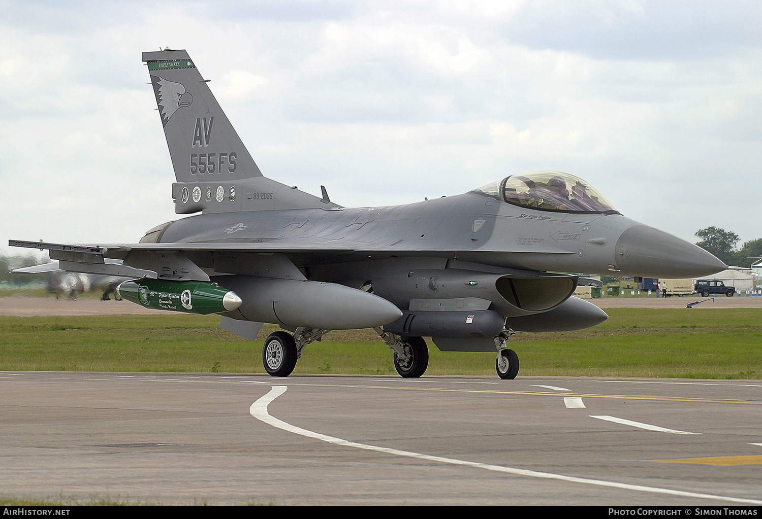 Aircraft Photo of 89-2035 / AF89-035 | General Dynamics F-16CG Fighting Falcon | USA - Air Force | AirHistory.net #508663