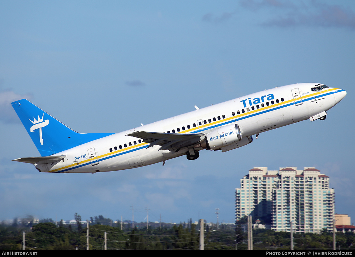 Aircraft Photo of P4-TIE | Boeing 737-322 | Tiara Air | AirHistory.net #508672