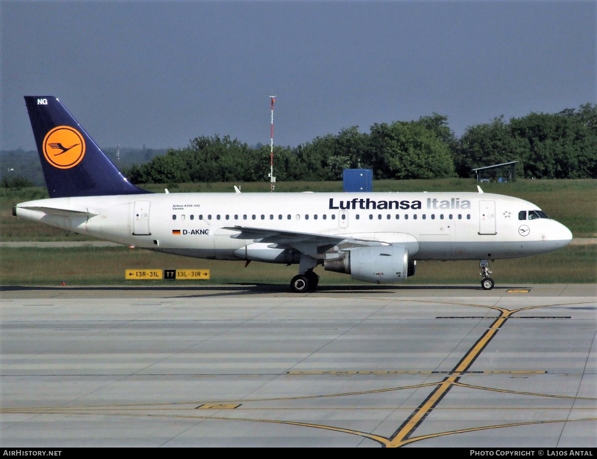 Aircraft Photo of D-AKNG | Airbus A319-112 | Lufthansa Italia | AirHistory.net #508697
