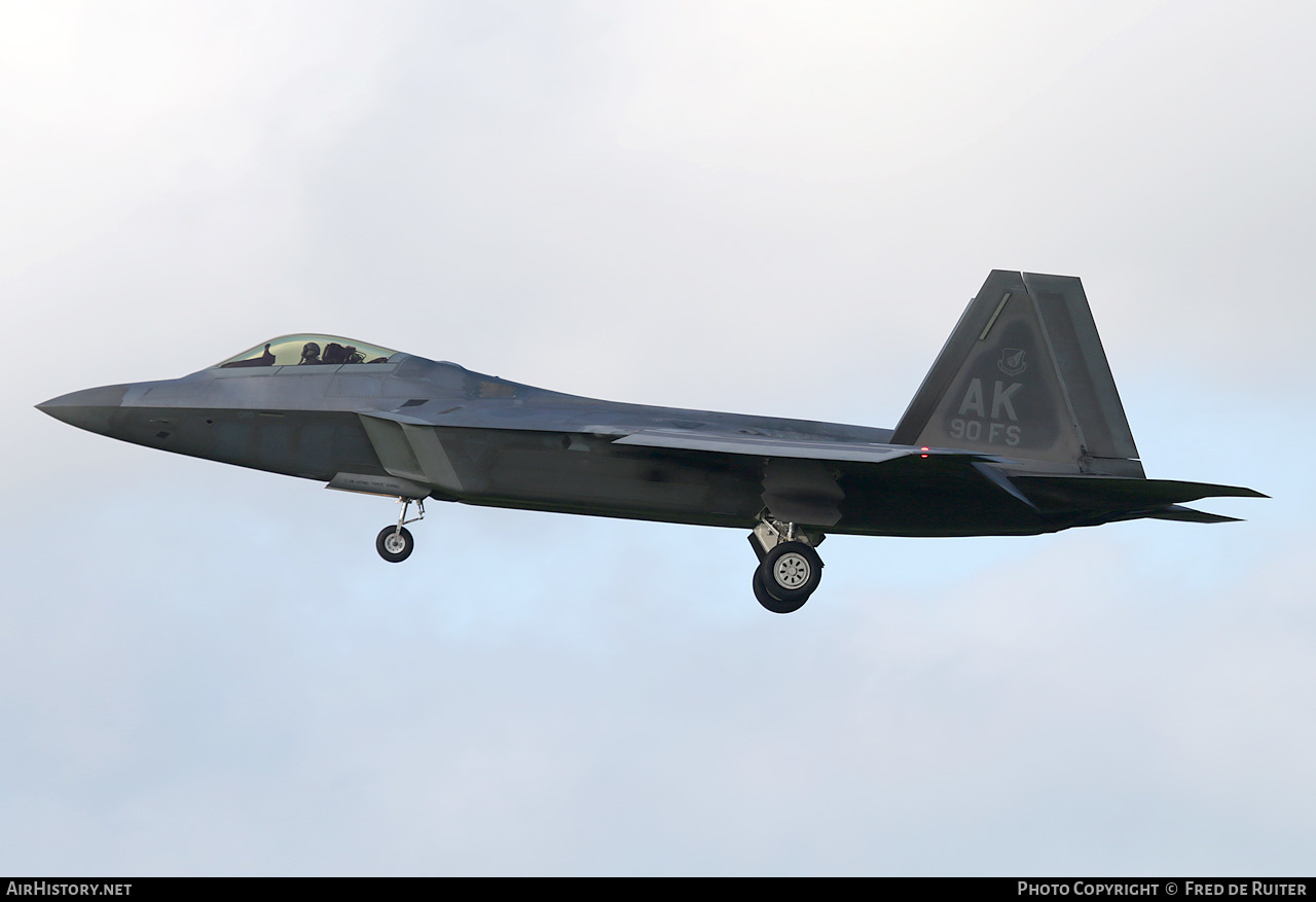 Aircraft Photo of 05-4090 / AF 05090 | Lockheed Martin F-22A Raptor | USA - Air Force | AirHistory.net #508699