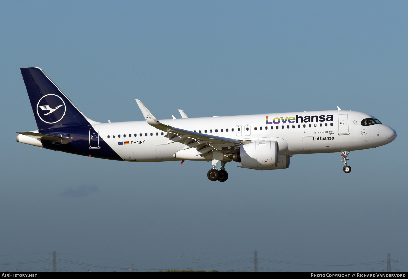 Aircraft Photo of D-AINY | Airbus A320-271N | Lufthansa | AirHistory.net #508727