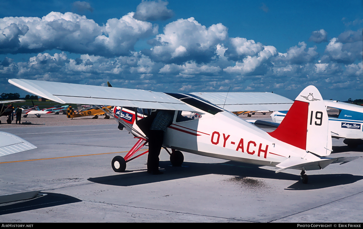 Aircraft Photo of OY-ACH | SAI KZ VII U-7 Lærke | AirHistory.net #508747
