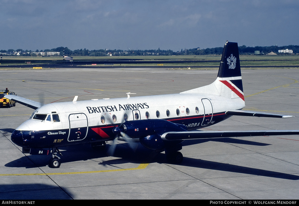 Aircraft Photo of G-HDBA | British Aerospace BAe-748 Srs2B/426 | British Airways | AirHistory.net #508775