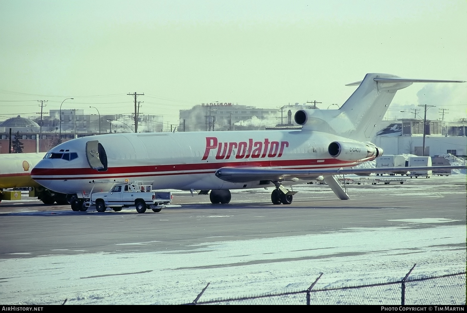 Aircraft Photo of C-GACU | Boeing 727-225(F) | Purolator Courier | AirHistory.net #508798