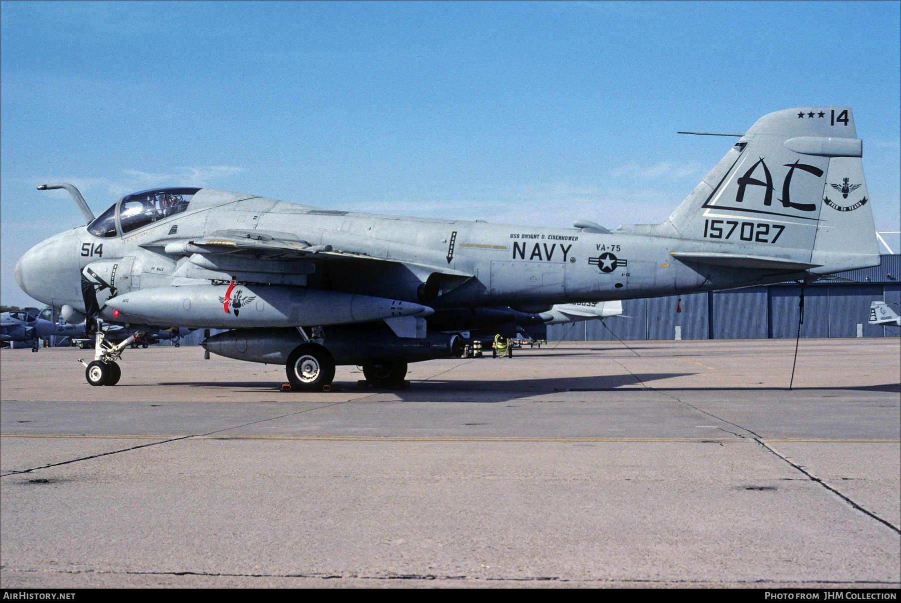 Aircraft Photo of 157027 | Grumman A-6E Intruder (G-128/A2F-1) | USA - Navy | AirHistory.net #508831