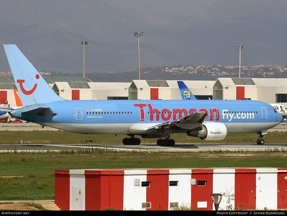 Aircraft Photo of G-OBYB | Boeing 767-304/ER | Thomsonfly | AirHistory.net #508832