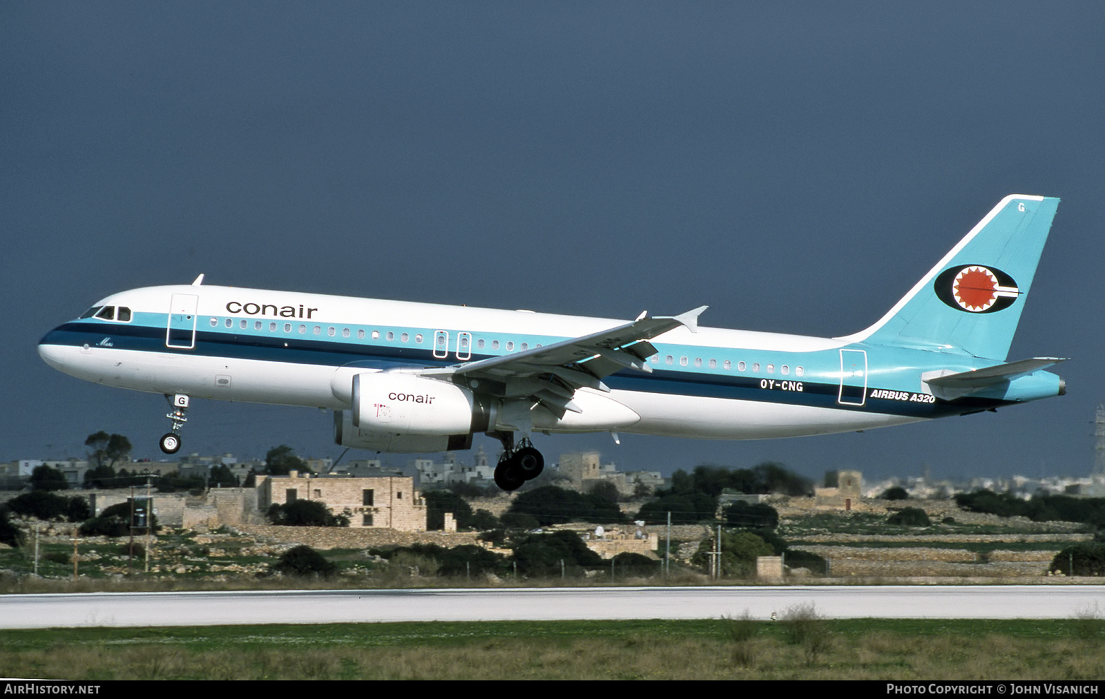 Aircraft Photo of OY-CNG | Airbus A320-231 | Conair of Scandinavia | AirHistory.net #508839