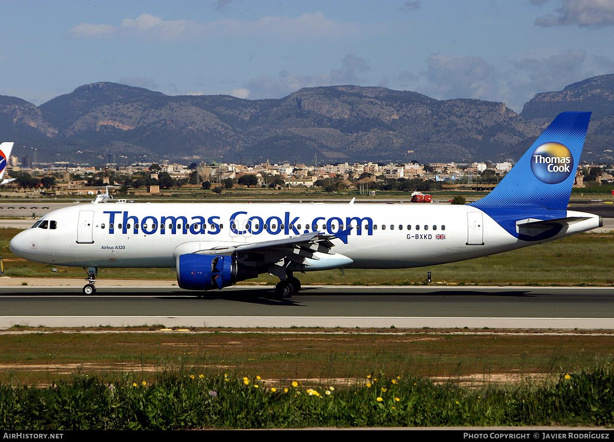 Aircraft Photo of G-BXKD | Airbus A320-214 | Thomas Cook Airlines | AirHistory.net #508844