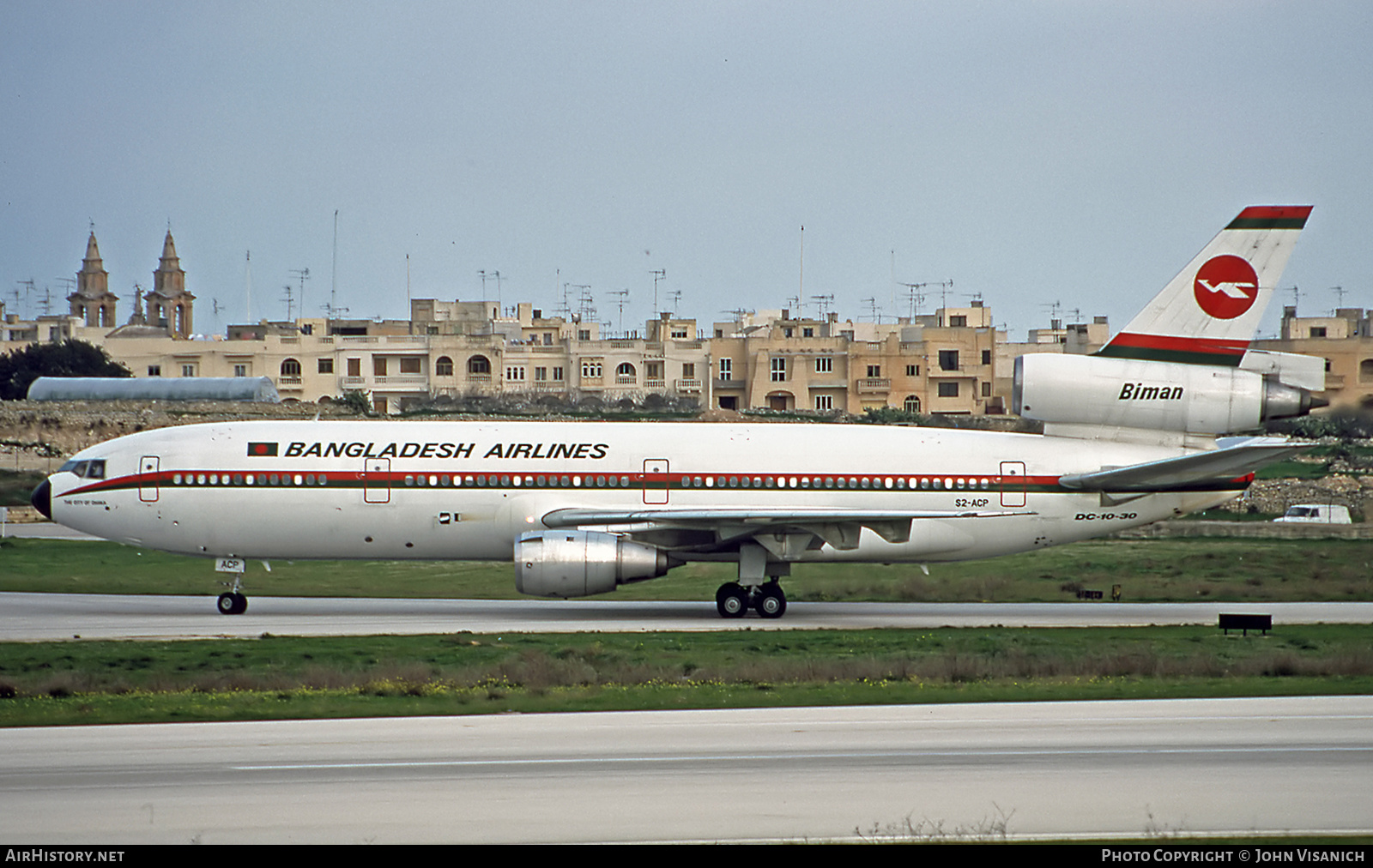Aircraft Photo of S2-ACP | McDonnell Douglas DC-10-30 | Biman Bangladesh Airlines | AirHistory.net #508851