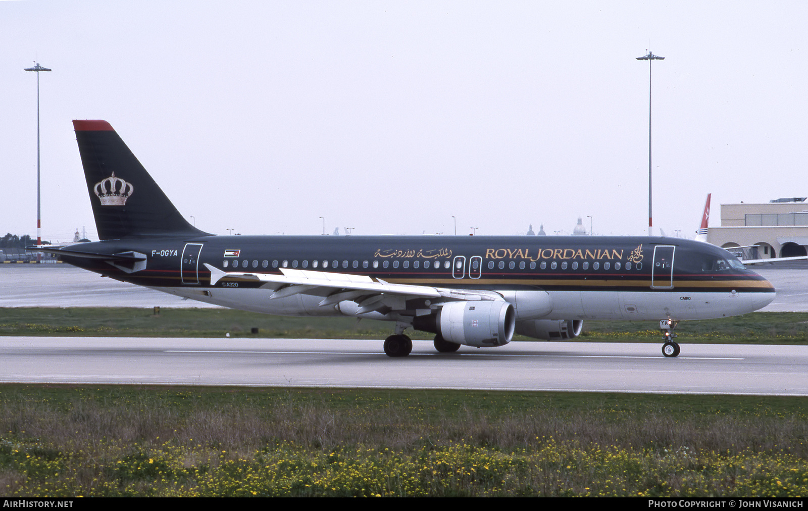 Aircraft Photo of F-OGYA | Airbus A320-211 | Royal Jordanian Airlines | AirHistory.net #508874
