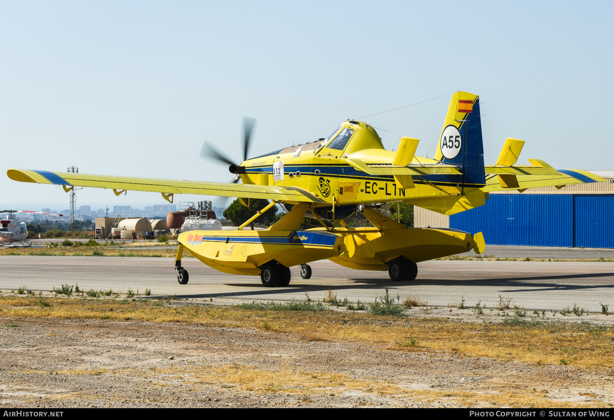 Aircraft Photo of EC-LTN | Air Tractor AT-802F Fire Boss (AT-802A) | AVIALSA - Aviación Agrícola de Levante | AirHistory.net #508875