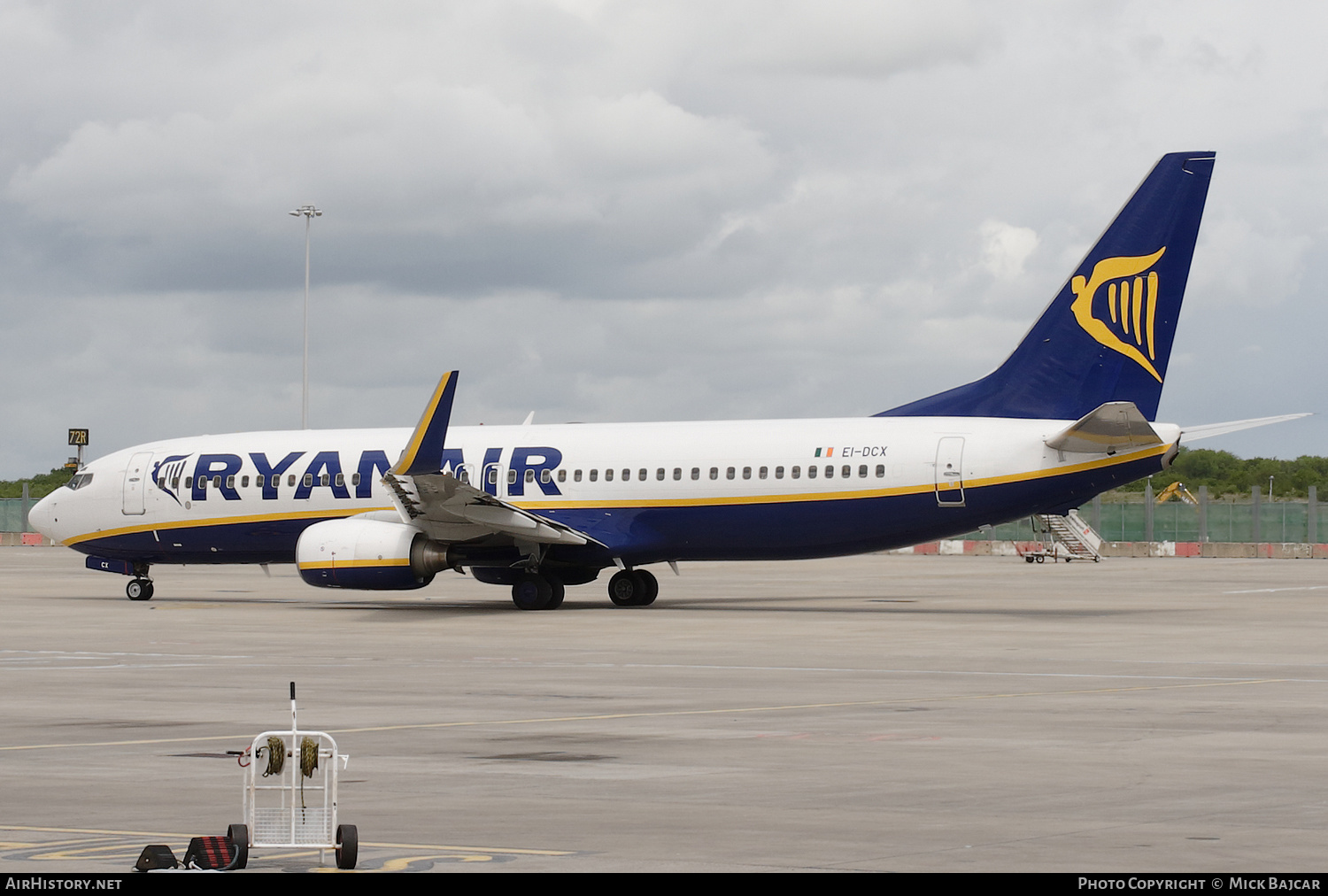 Aircraft Photo of EI-DCX | Boeing 737-8AS | Ryanair | AirHistory.net #508882