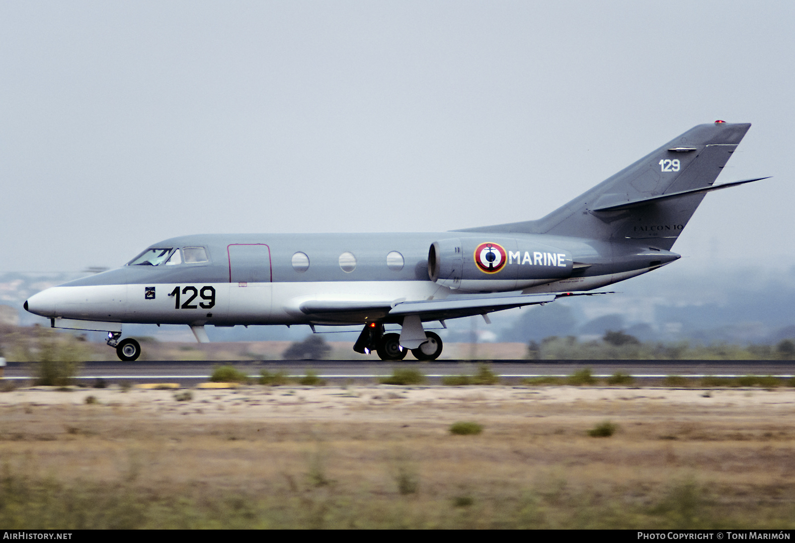 Aircraft Photo of 129 | Dassault Falcon 10MER | France - Navy | AirHistory.net #508895