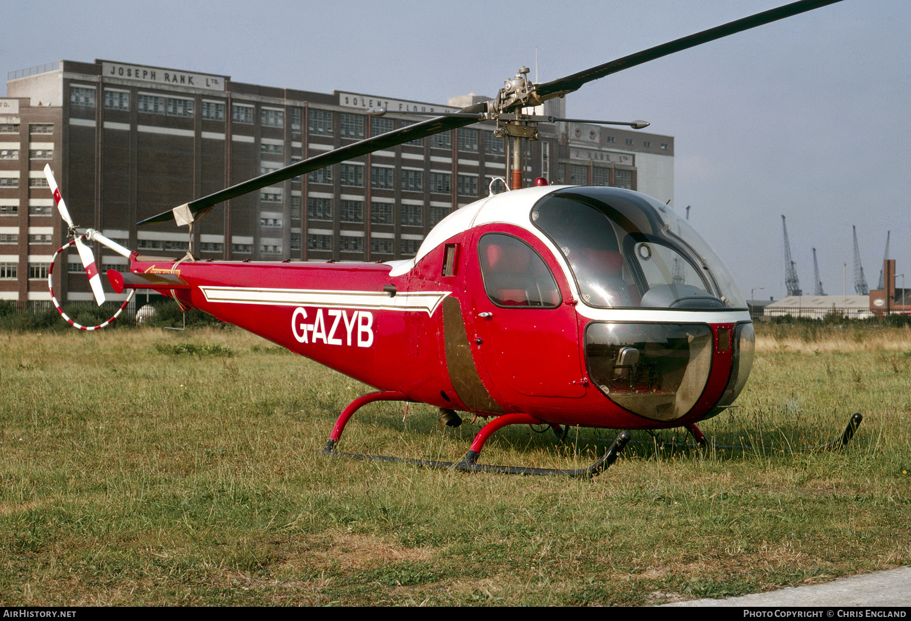 Aircraft Photo of G-AZYB | Bell 47H-1 Bellairus | AirHistory.net #508908