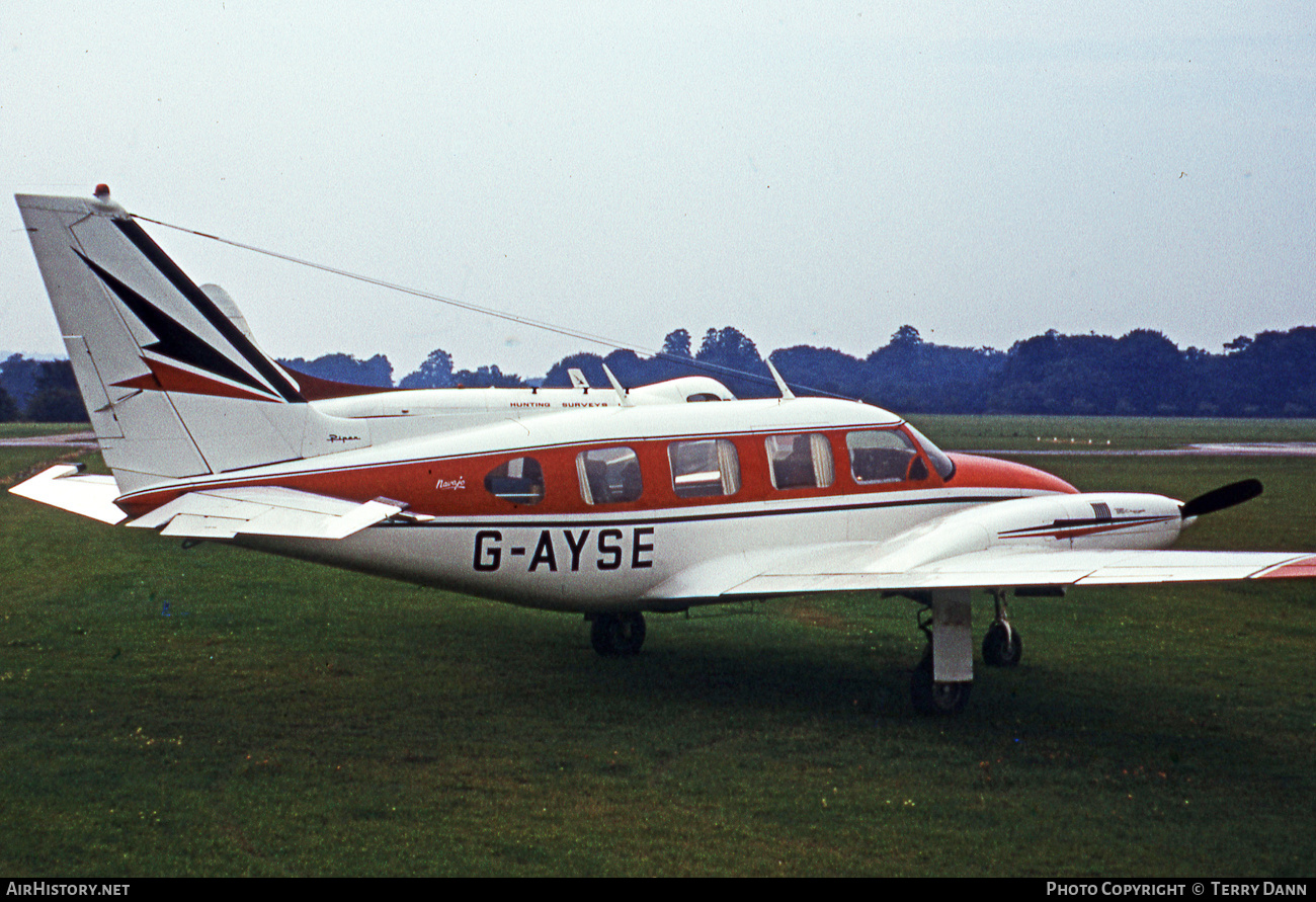 Aircraft Photo of G-AYSE | Piper PA-31-300 Turbo Navajo | AirHistory.net #508911