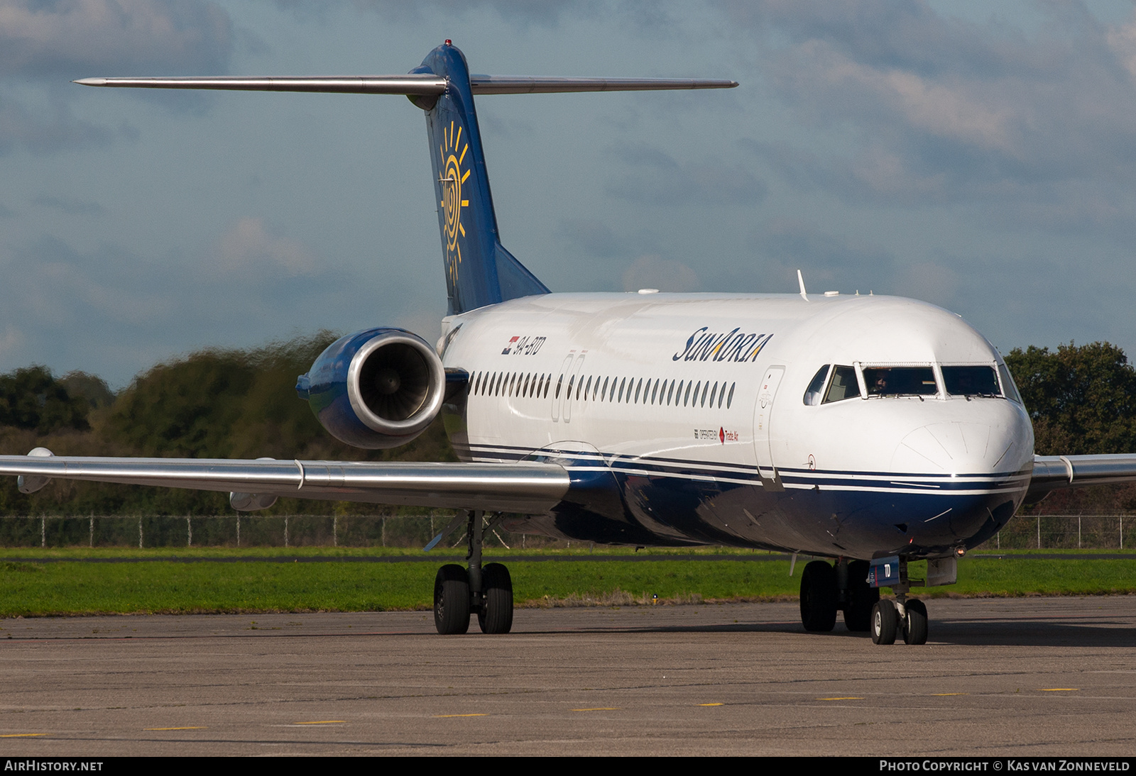 Aircraft Photo of 9A-BTD | Fokker 100 (F28-0100) | SunAdria Airlines | AirHistory.net #508914