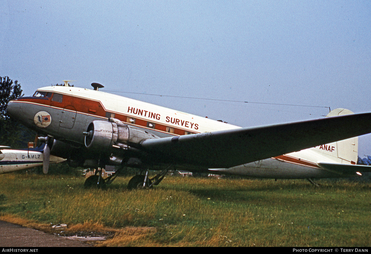 Aircraft Photo of G-ANAF | Douglas C-47B Skytrain | Hunting Surveys | AirHistory.net #508921