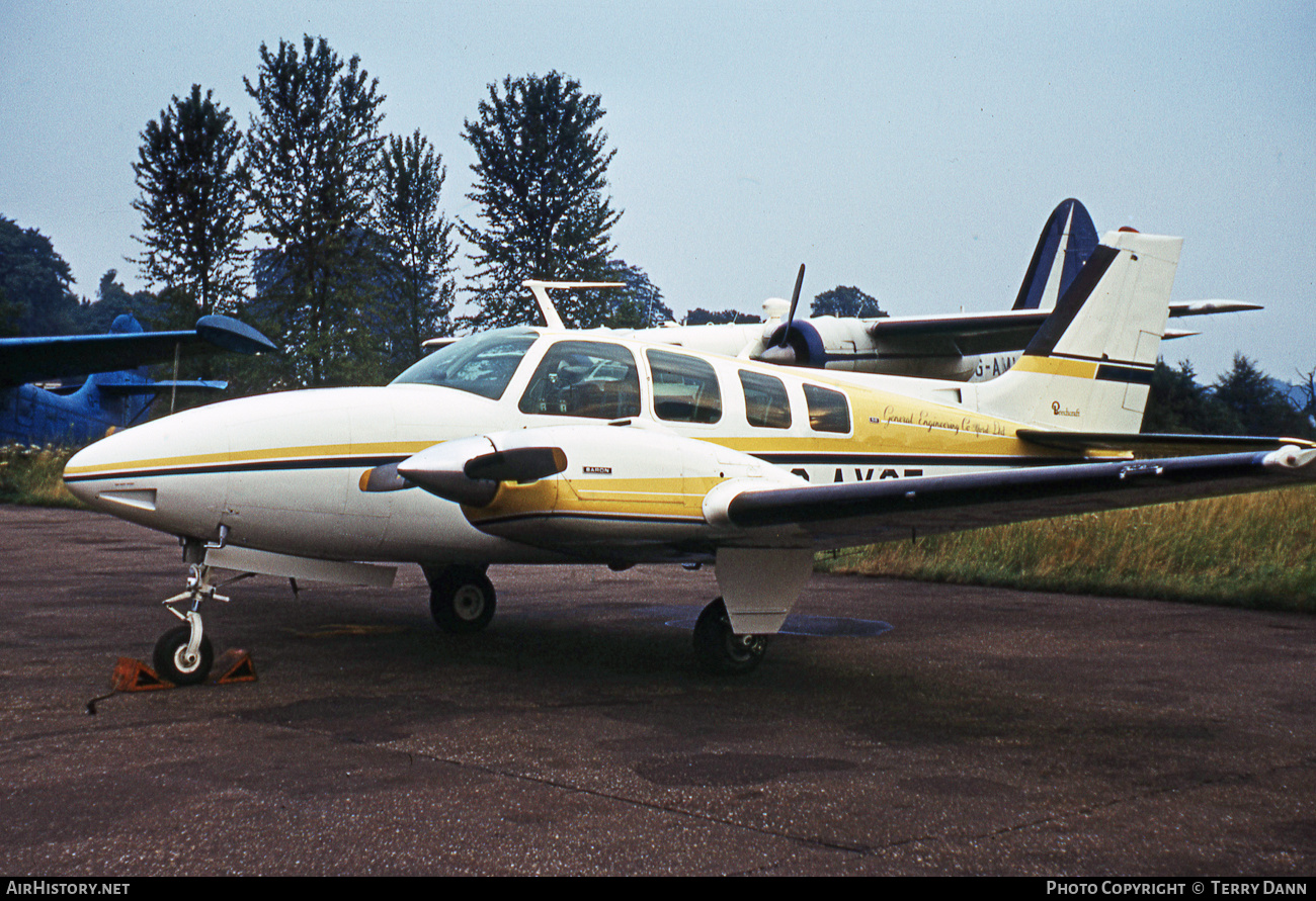 Aircraft Photo of G-AYGZ | Beech 58 Baron | General Engineering Co. | AirHistory.net #508924