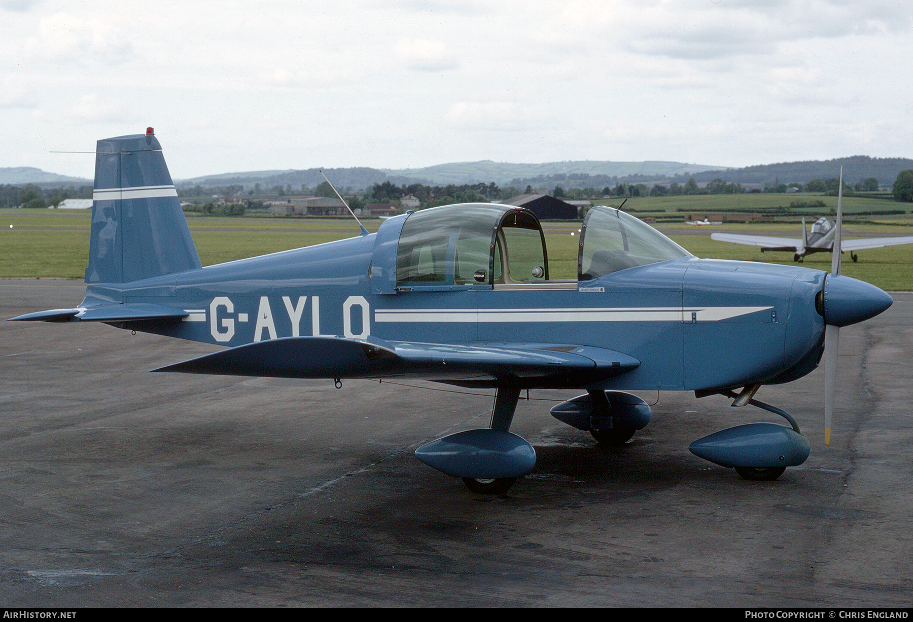 Aircraft Photo of G-AYLO | American AA-1 Yankee | AirHistory.net #508936