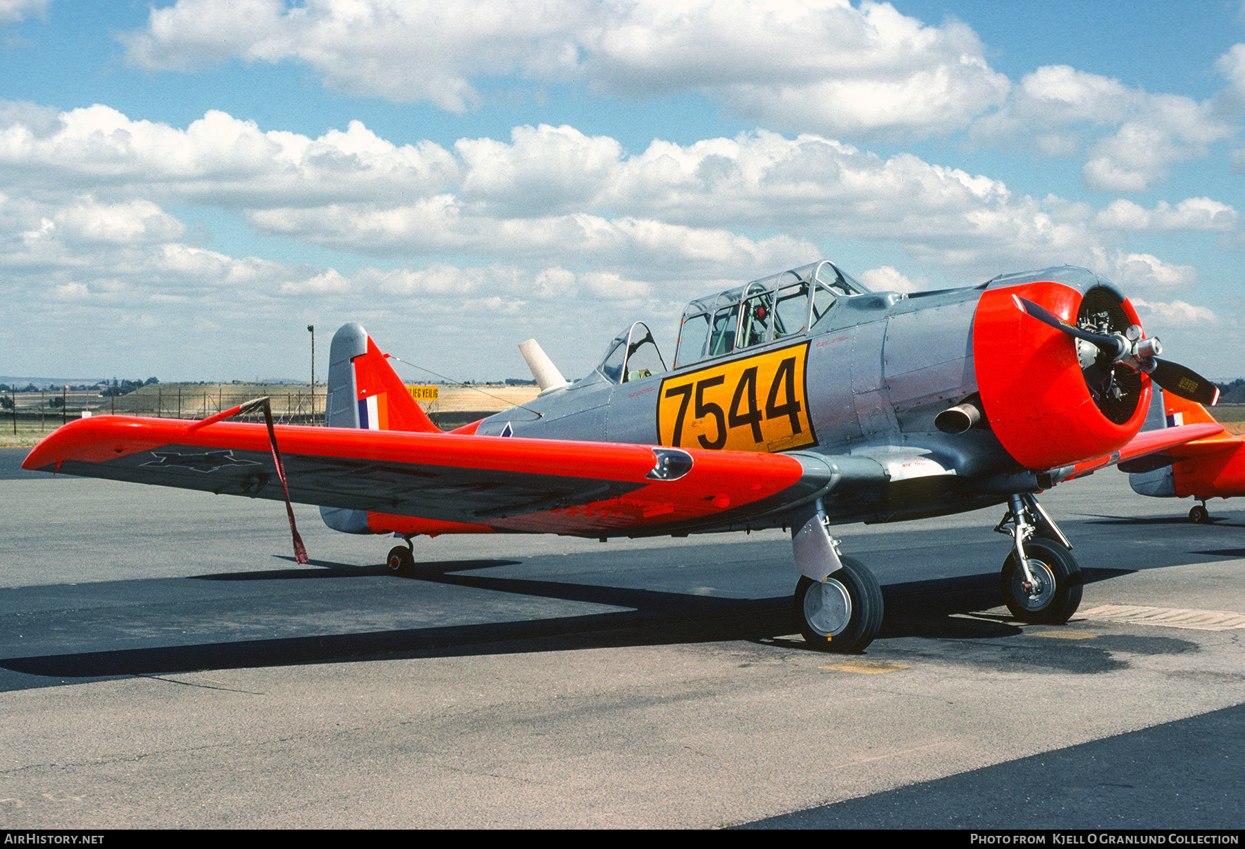 Aircraft Photo of 7544 | North American AT-6D Harvard III | South Africa - Air Force | AirHistory.net #508965