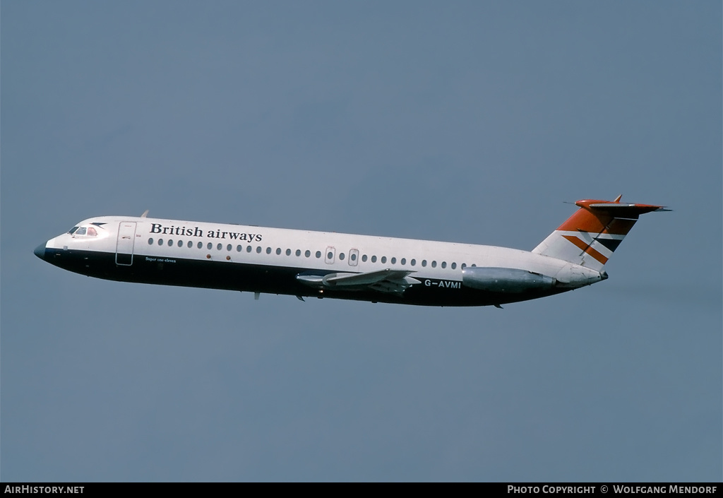 Aircraft Photo of G-AVMI | BAC 111-510ED One-Eleven | British Airways | AirHistory.net #508990